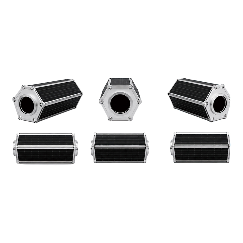 Hexagon Wrap Solar Pole